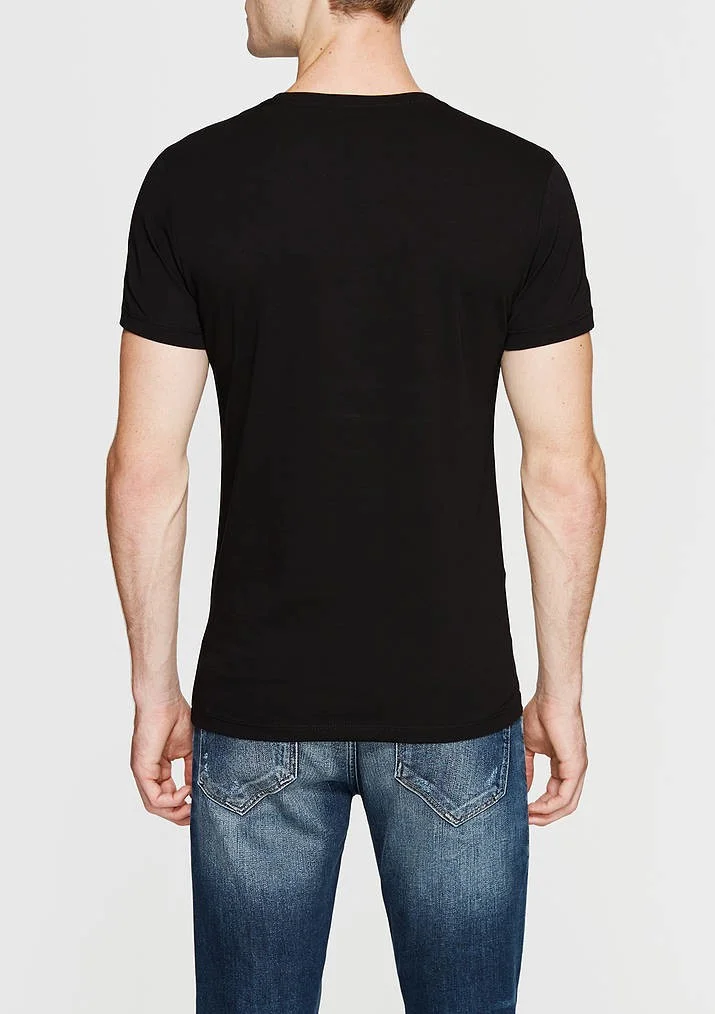 MAVI Blue Men's Black Basic T-Shirt 061747-900