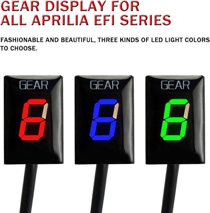 Wivplex Gear Display Indicator for Aprilia Motorcycles - Image 3