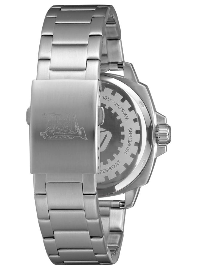 CATERPILLAR CAT 'Tokyo' Men Watch, 44mm case (AJ.141.11.627) (Silver) - Image 2