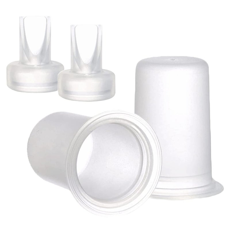 Ameda Universal Spare Parts Kit | Breast Pump Accessories | Ameda Breast Pump Parts | (2) Diaphragms & (2) Valves | Compatible with HygieniKit, MYA Joy, MYA Joy Plus & Pearl - Image 1