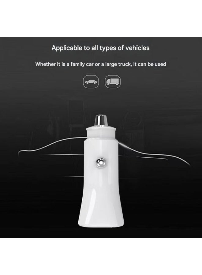 3.0 Plus PD 20W USB A And Type C Super Fast Car Charger Compatible With iPhone, Samsung, Macbook, Laptops, Tablets White - Image 5