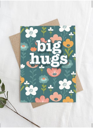 Big Hugs Feel Good Greeting Card