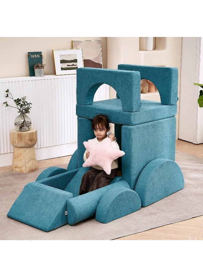 Generic 15-Piece Luxurious Kids Couch Playful Comfort for Both Little Ones and Adults  - Image 1