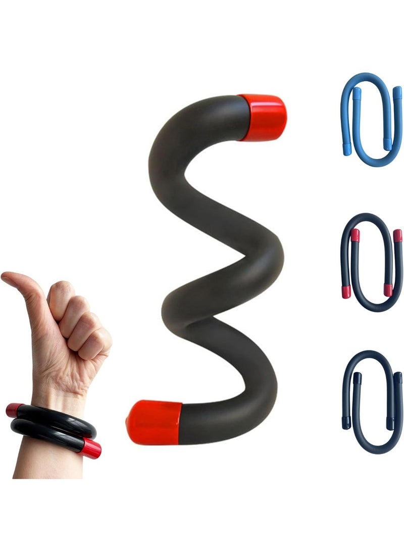 Adjustable Steering Wheel Booster, 360 Degrees Counter Weight Ring, Ergonomic Design, Flexible Shape Car Interior Accessory For Cars, Trucks, Tractors, And Heavy Vehicles (black,0.45kg) - Image 1