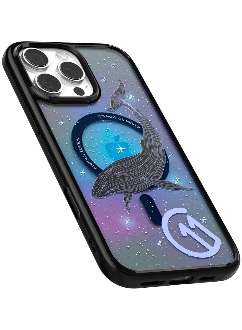 Spigen Ultra Hybrid T MagFit for iPhone 16 Pro MAX Case Cover [Camera Control Button Cover] with MagSafe [3D Spatial Effect with Hexa-Layer Print] - C11 Eternal - Image 4