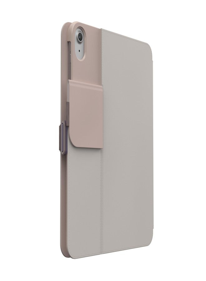 Speck iPad 10th Generation Case 2022 - Slim Multi Range Stand, Hard Back Case - Apple Pencil Holder & Drop Protection - 10.9 Inch iPad, Camera Shield - Beech Grey/Cinnamon Biscuit BalanceFolio - Image 4