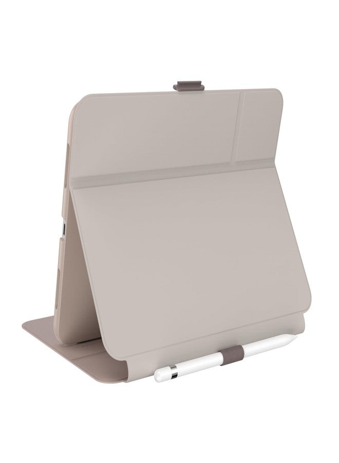 Speck iPad 10th Generation Case 2022 - Slim Multi Range Stand, Hard Back Case - Apple Pencil Holder & Drop Protection - 10.9 Inch iPad, Camera Shield - Beech Grey/Cinnamon Biscuit BalanceFolio - Image 3