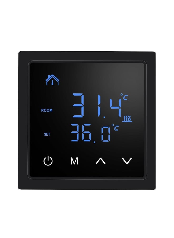 Smart Thermostat 16A Floor Heating Temperature Controller with LED Touch Screen 85265V Electric 