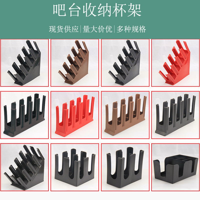Disposable Paper Cup Holder Storage Cup Holder Cup Holder Casual Bar Milk Tea Beverage Shop Commercial Cup Dispenser Injection Molded Paper Cup - Image 3