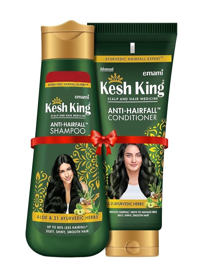 شامبو كيش كينج المضاد لتساقط الشعر 340 مل + بلسم كيش كينج 200 مل