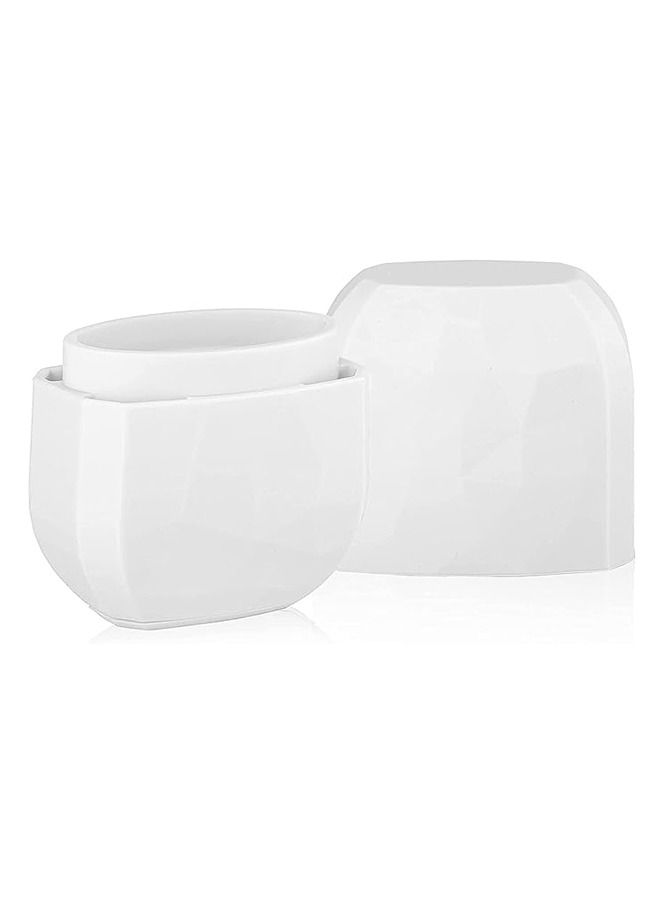 Muyixin بكرة ثلج للوجه والعين، بكرة ثلج للوجه، أدوات للعناية بالبشرة لعلاج الوجه، قالب ثلج سيليكون قابل لإعادة الاستخدام لتدليك الوجه، صينية ثلج - Image 2