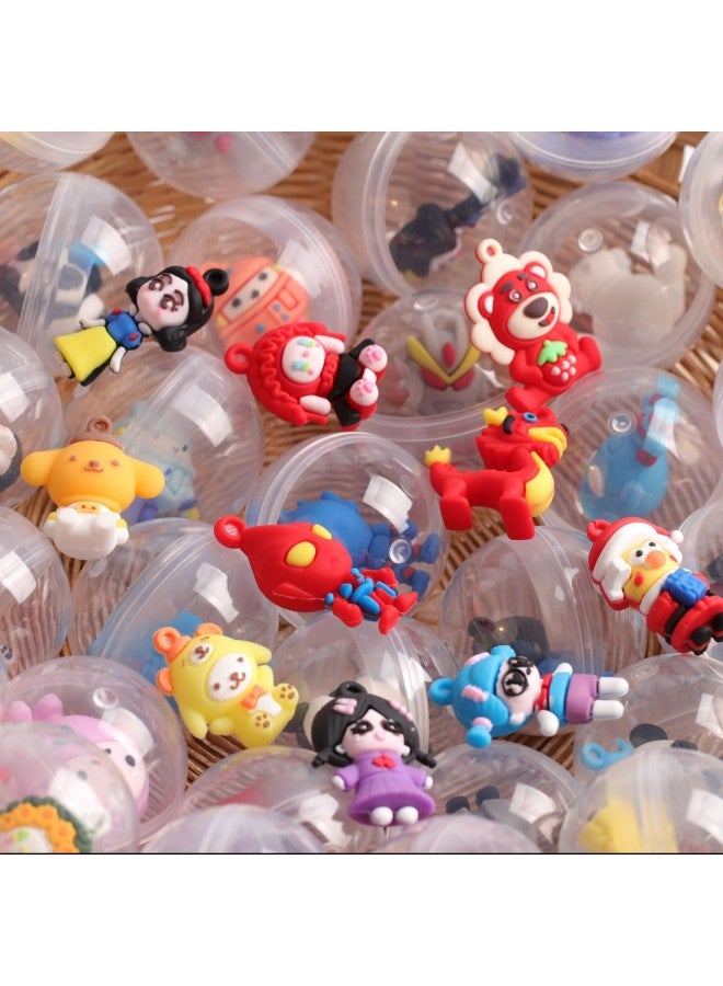 32mm Gashapon Colored Doll Gashapon Toy Cartoon Gashapon Ball Gashapon Blind Box Gashapon Machine Gift Ball-Color:32mm Pen Cap Gashapon Mixed Hair - Image 5