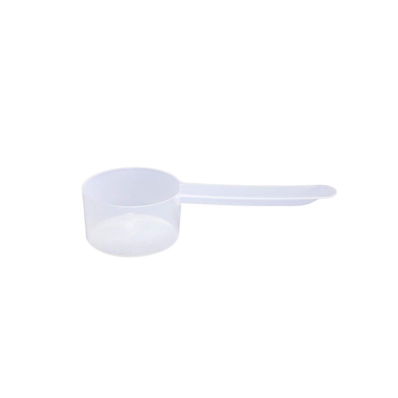 The Scoopie Plastic Measuring Scoop 25 cc  5 tsp  167 Tablespoon  25 mL Long Handle Spoons for Powders Granules Coffee Pet Food Baking Supplies Protein and Other Dry Goods BPA Free Set of 1