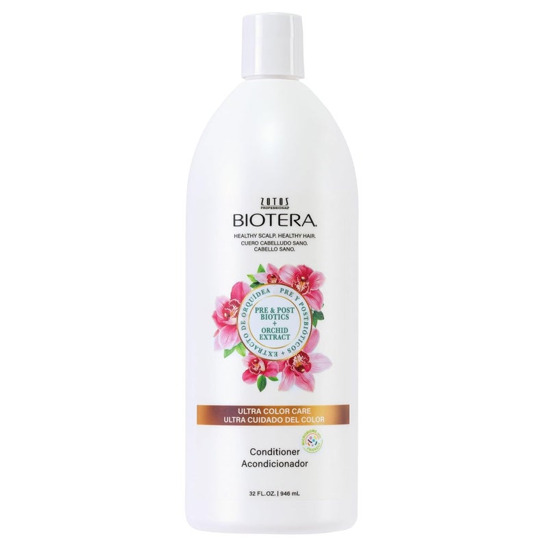 Biotera Ultra Color Care Conditioner  Prolongs Vivid ColorTreated Hair  Microbiome Friendly  Vegan  Animal Test Free  Paraben  Sulfate Free  ColorSafe  32 Fl Oz