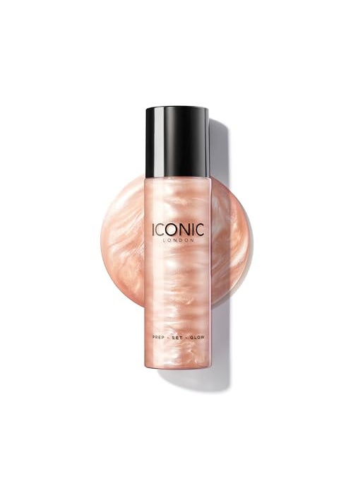 ICONIC LONDON ICONIC LONDON Prep-Set-Glow | Hydrating + Setting + Glowing Spray, 3-in-1 Formula for a Dewy, Radiant Finish, Cruelty-Free, Vegan Makeup, 4.22 Fl oz 
