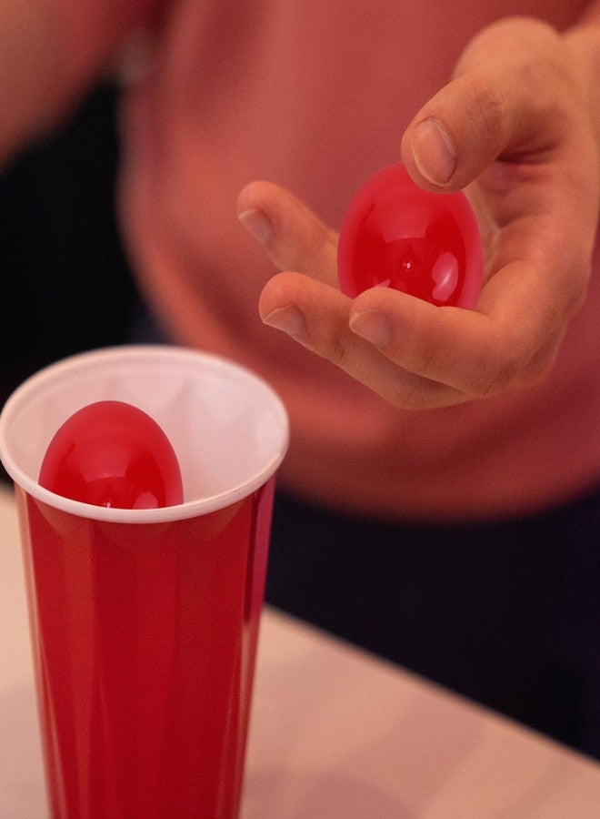 Vaguelly 25pcs Openable Bingo Raffle Balls 40MM Table Activity Plastic Hollow Pong Balls for Raffles Game Entertainment DIY Project, Red Outdoor Decor - Image 5