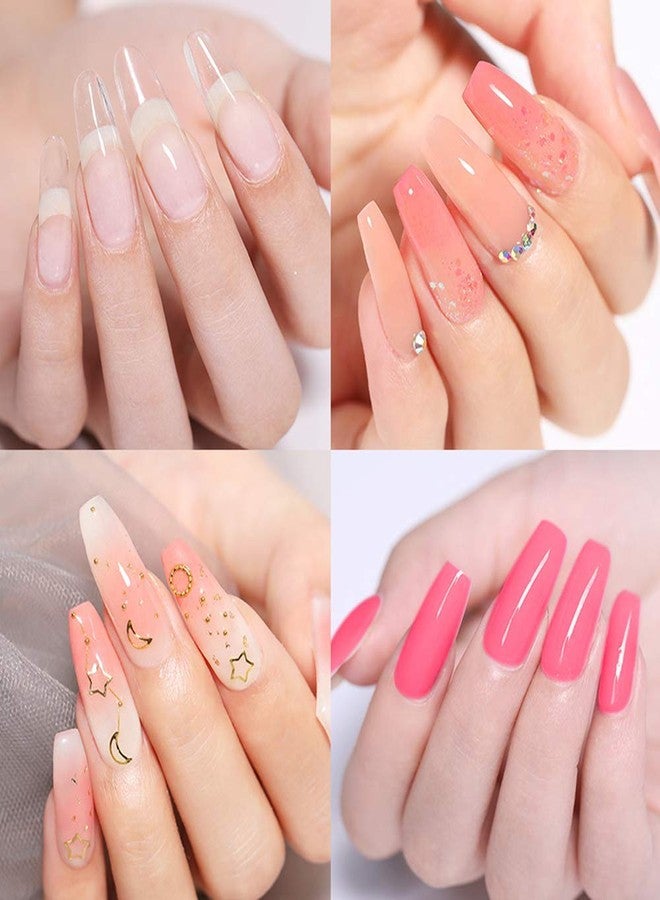 DNHCLL 600 PCS 12 Sizes False Toenails Full Cover Artificial French Acrylic Toenails for Nail Salons and DIY Nail Art (Natural) - Image 4