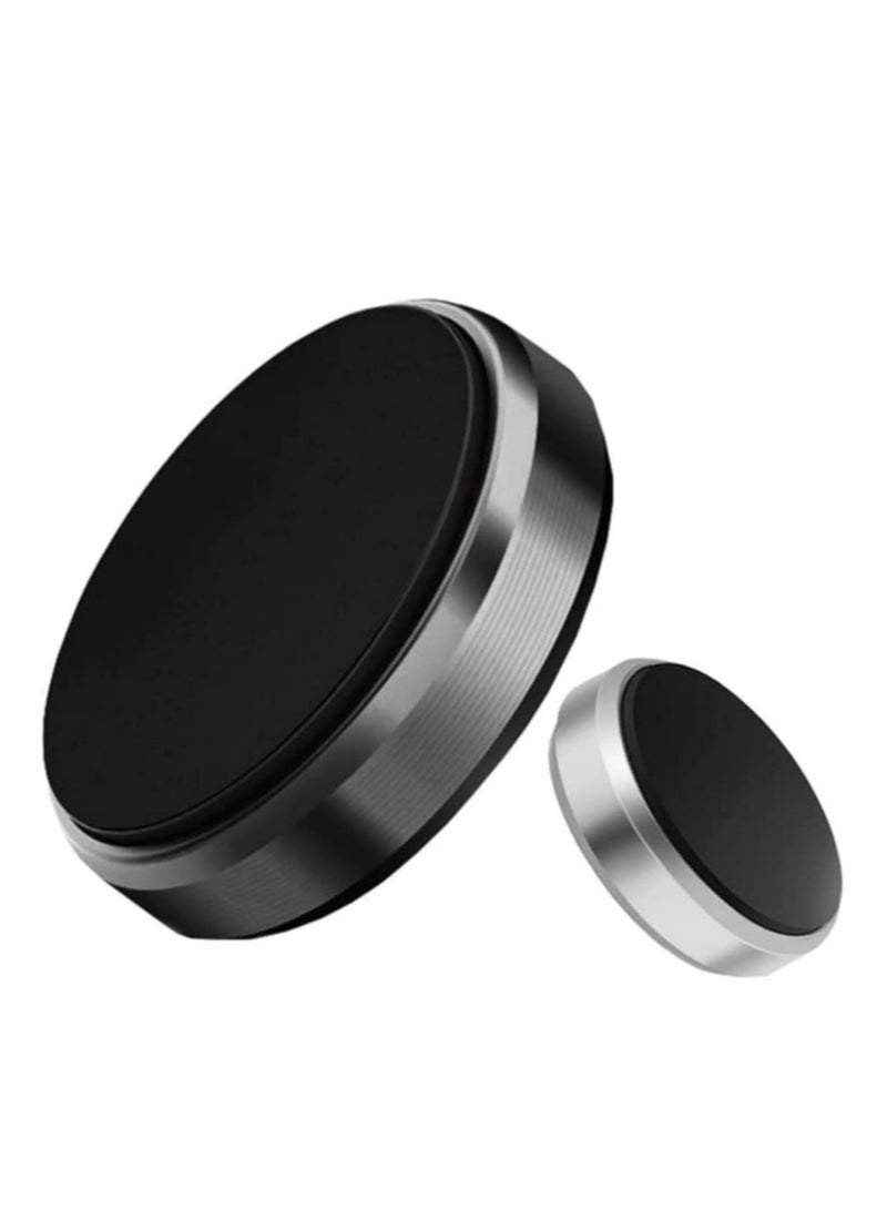 ELTRAZONE Magnetic Car Phone Holder Rotating View Magnetic Phone Mount Magnets Cell Phone Holder for Most Smartphones Universal Stick Dashboard and Tablets - Image 1