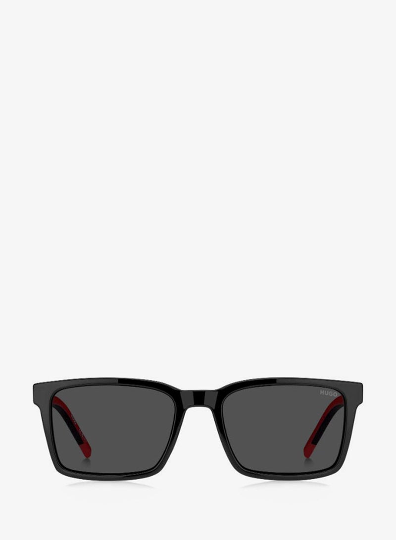 HUGO HG 1392/S Sunglasses Black Rectangular - Image 3