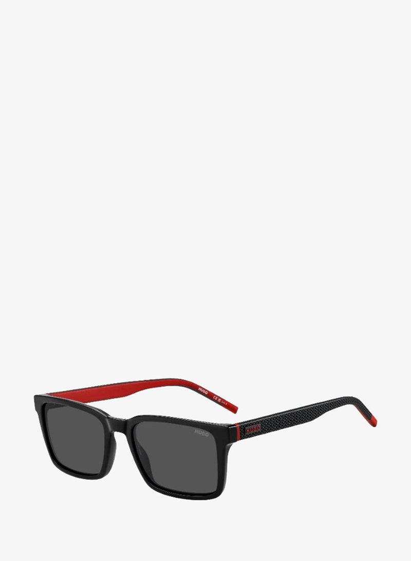 HUGO HG 1392/S Sunglasses Black Rectangular - Image 1