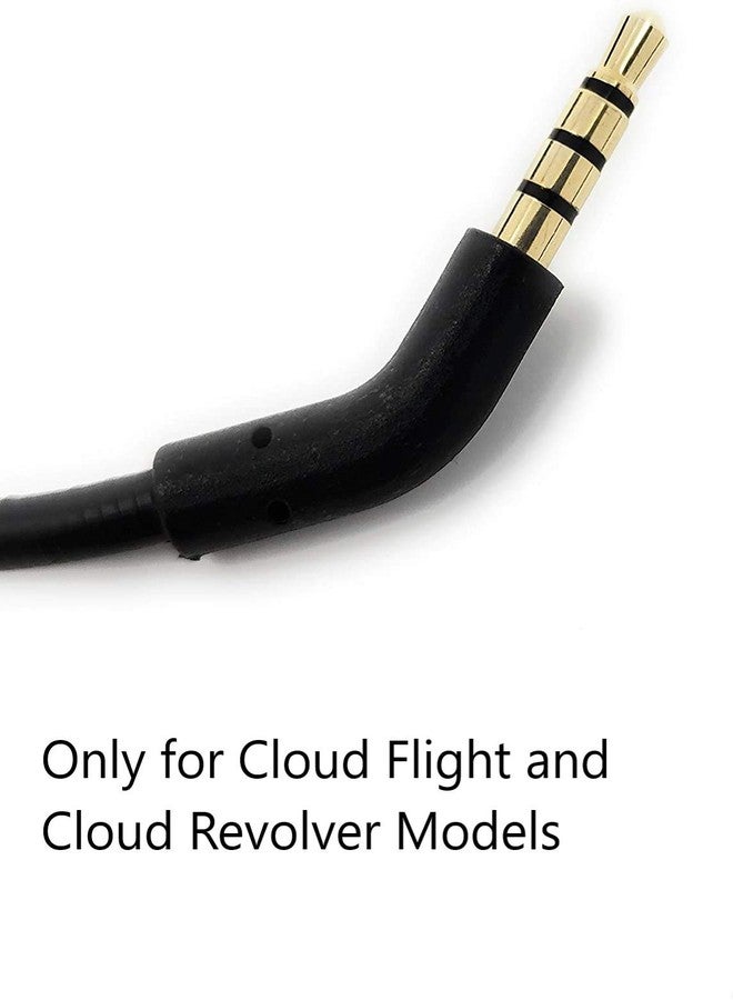 TNE Replacement Boom Mic for HyperX Cloud Flight/Revolver Gaming Headsets (3.5mm, Unidirectional, Auxiliary) - Image 3