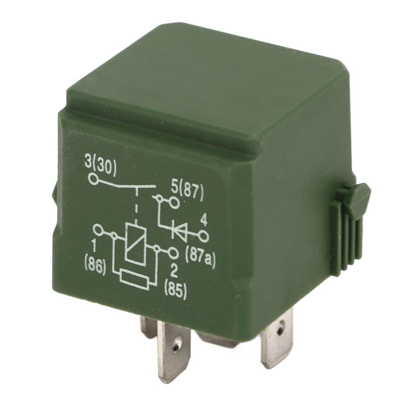 Qiilu Multi Purpose Automotive Relay Suspension Compressor Relay A0025427619 Durability-Optimized Replacement for AKlasse W168 W169 12V Compatible with CLSKlasse C218 - Image 3