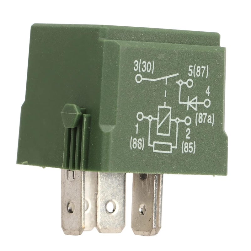 Qiilu Multi Purpose Automotive Relay Suspension Compressor Relay A0025427619 Durability-Optimized Replacement for AKlasse W168 W169 12V Compatible with CLSKlasse C218 - Image 5