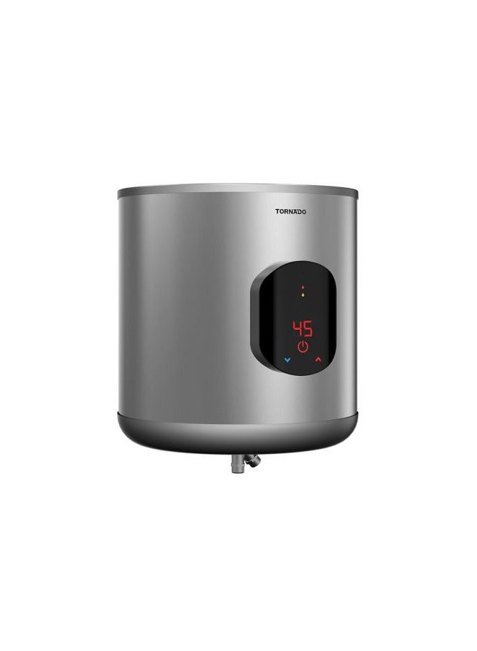 TORNADO Electric Water Heater 35 L Digital Silver EWH-S35CSE-S