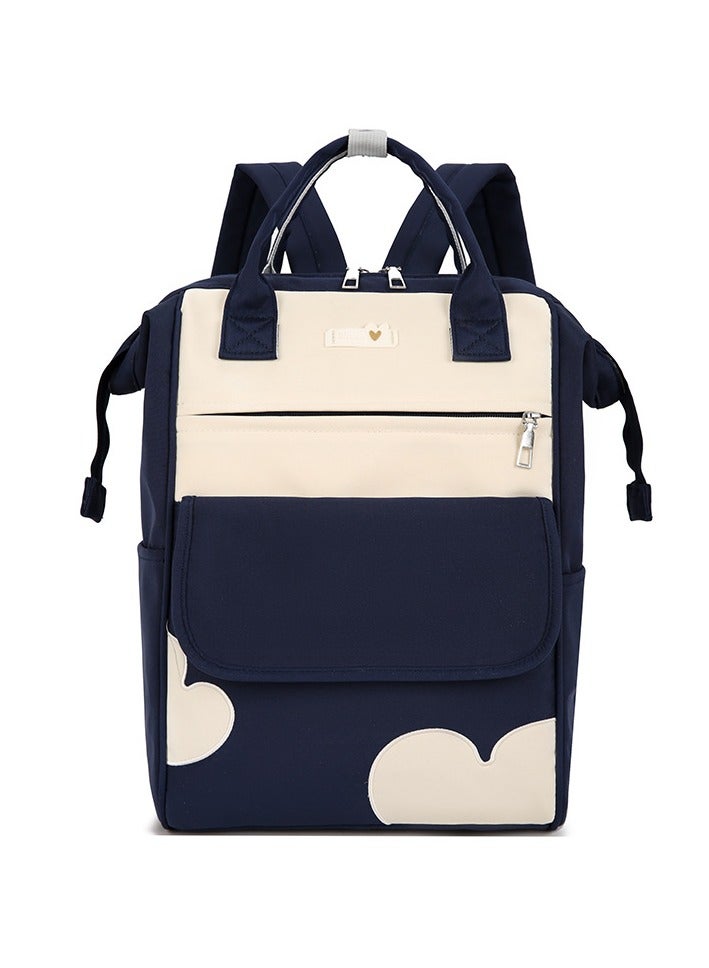Multi Compartment Mommy Backpack Waterproof Stain Resistant with Hidden Pockets Portable Travel Nappy Backpack for Outdoor Use - Image 1