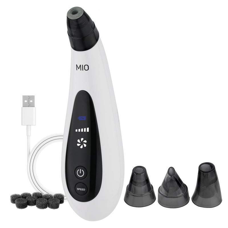 Spa Sciences - MIO - Diamond Tip Microdermabrasion Blackhead Remover, Pore Cleansing, & Resurfacing System - Reduces Acne Scars, Wrinkles, and Exfoliates for Clearer Skin - Image 1