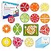 Simply magic 112 PCS Yummy Magnetic Fractions Magnetic Fraction Tiles Circles Bars Classroom Math Manipulatives Fraction Manipulatives for Elementary Teachers 2nd 3rd 4th 5th Grade Simply Magic - Image 2