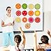 Simply magic 112 PCS Yummy Magnetic Fractions Magnetic Fraction Tiles Circles Bars Classroom Math Manipulatives Fraction Manipulatives for Elementary Teachers 2nd 3rd 4th 5th Grade Simply Magic - Image 3
