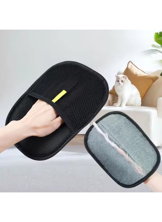 قفاز إزالة شعر الحيوانات للأثاث والملابس – قابل لإعادة الاستخدام - Image 1