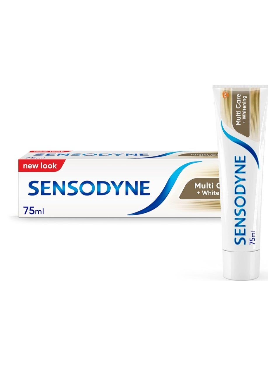 Sensodyne Multi Care + Whitening Toothpaste 75ml