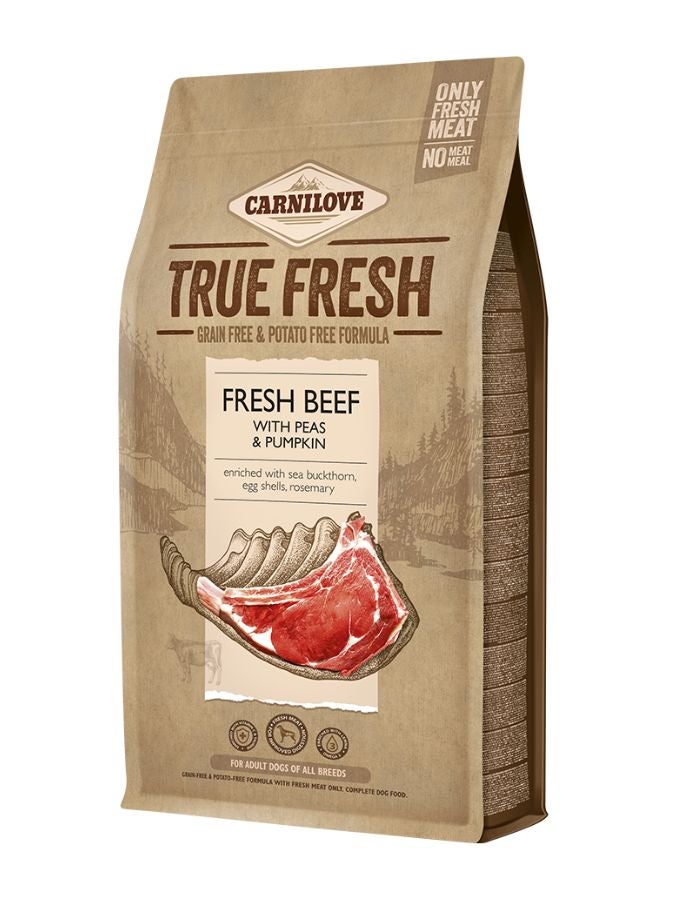 Carnilove True Fresh Beef for Adult Dogs | Grain-Free Dog Food with Peas & Pumpkin - Image 1