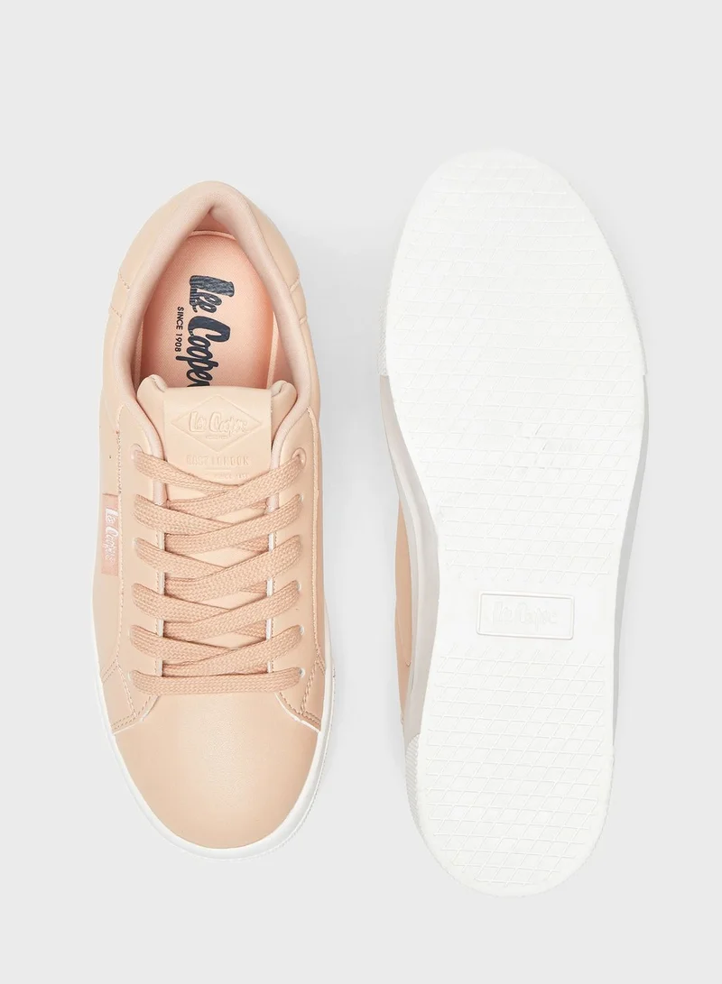 Lee Cooper Lace Up Low Top Sneakers