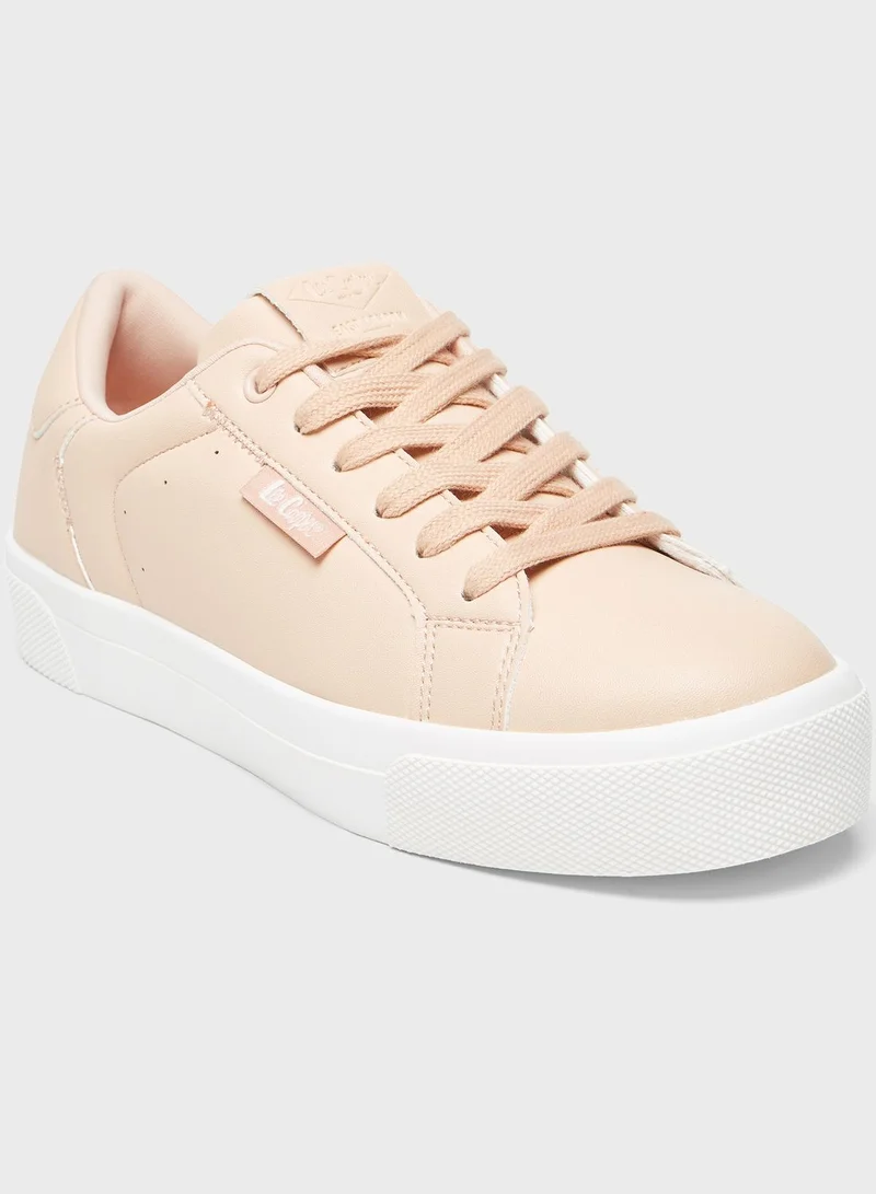 Lee Cooper Lace Up Low Top Sneakers