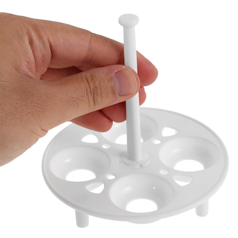 4Pcs Egg Steaming Rack 3 5cm Diameter Pot Insert with 4 and 5 Holes - Image 5