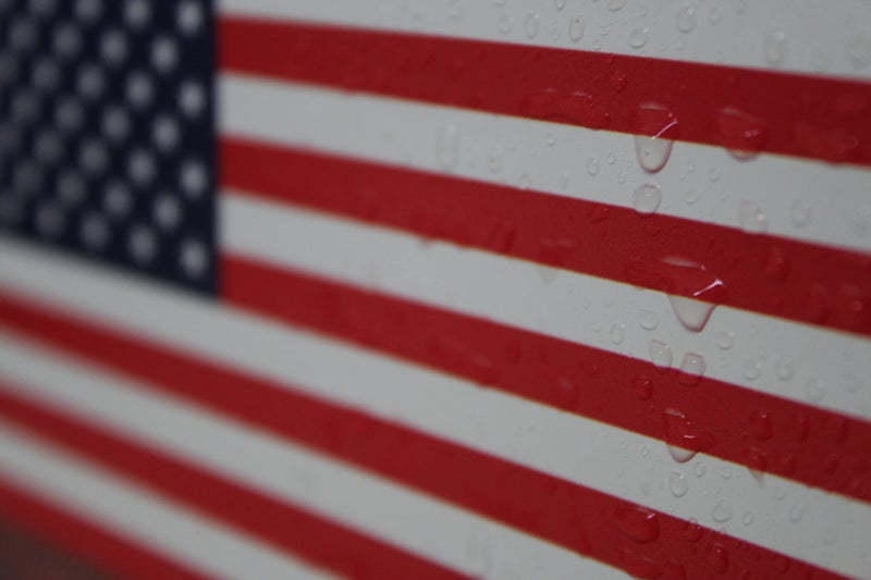 Decals by Haley 10 Pack American Flag Stickers - Made of 3M Vinyl - USA Patriotic Stickers - Bubble-Free Adhesive - Dishwasher Safe - Image 3
