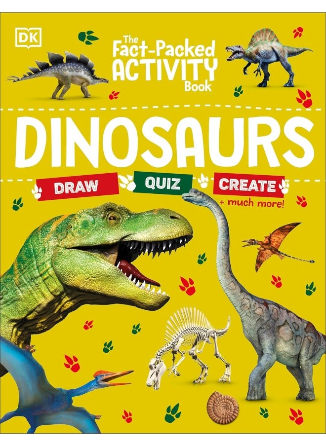 DK The Fact-Packed Activity Book: Dinosaurs  - Image 1