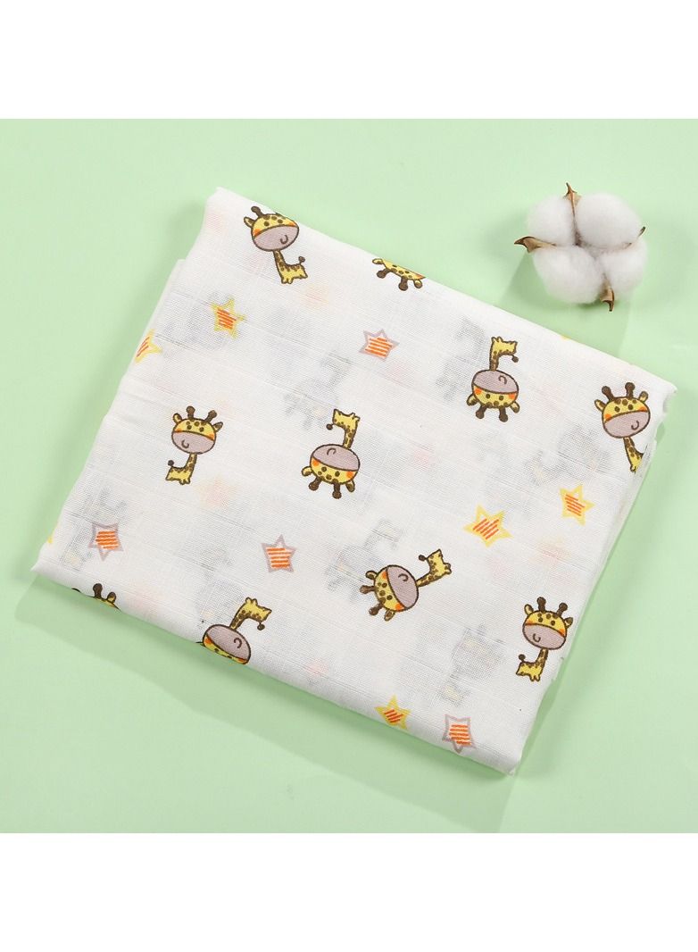 Pure Cotton Cartoon Printed Bath Towels