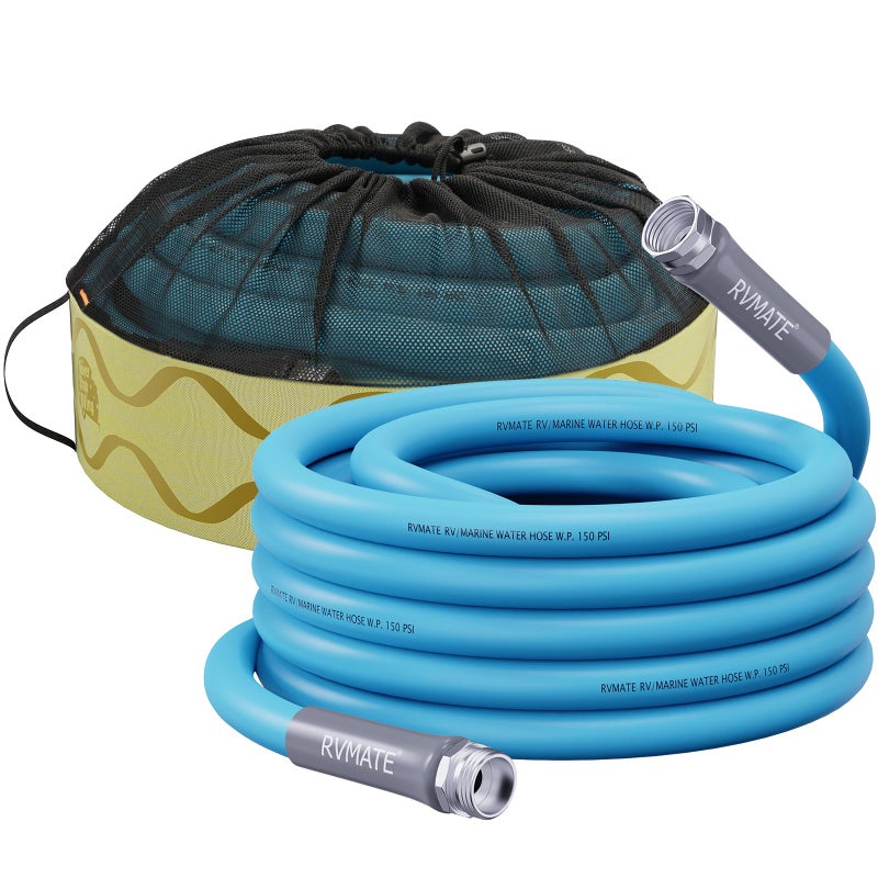 RVMATE RV Water Hose 35FT 58 Inner Diameter Drinking Water Hose Leadfree No Leaking Garden Hose For RVTrailerCamping RV Accessories - Image 2