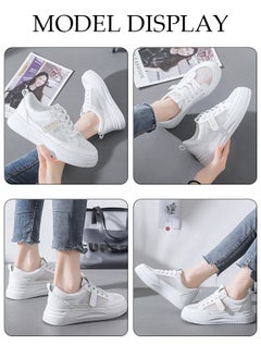 DUNISO Women's Walking Shoes Sneakers Lightweight Comfort Tennis Shoes Mesh Breathable Lightweight Non Slip Casual Work Shoes for Indoor Outdoor Travel Work  - Image 2