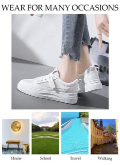 DUNISO Women's Walking Shoes Sneakers Lightweight Comfort Tennis Shoes Mesh Breathable Lightweight Non Slip Casual Work Shoes for Indoor Outdoor Travel Work  - Image 3
