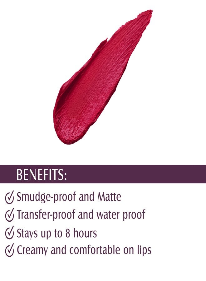 جلام 21 أحمر شفاه Glam 21 Lip Sutra غير قابل للانتقال | خفيف الوزن ويدوم طويلاً | كريمي ومريح على الشفاه - 2.8 جم | لون الأوركيد الوردي - 04 - Image 3