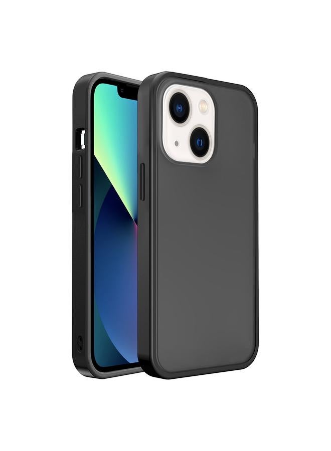 اس-توب جراب لهاتف iPhone 14 Plus، جراب هاتف شفاف بملمس الجلد غير اللامع - Image 1