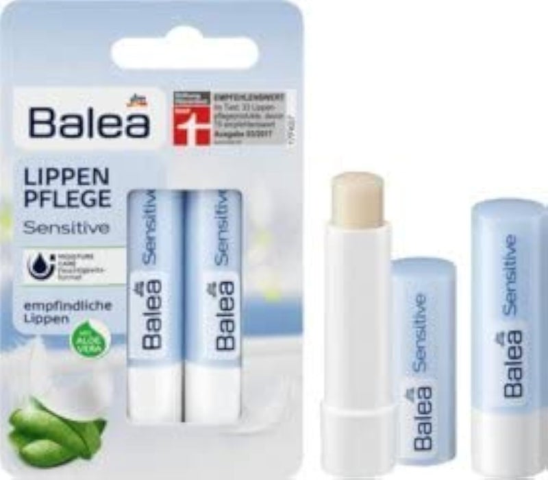 Balea Lip Care Sensitive 96 g pack of 2  German product