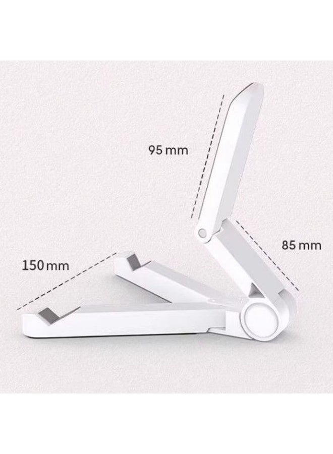 Portable Monitor Stand & Tablet Stand Holder Adjustable, Portable, Foldable, Light-Weight Compatible with 4 to 10 Inches Most Tablets and Smart Phones - Image 2