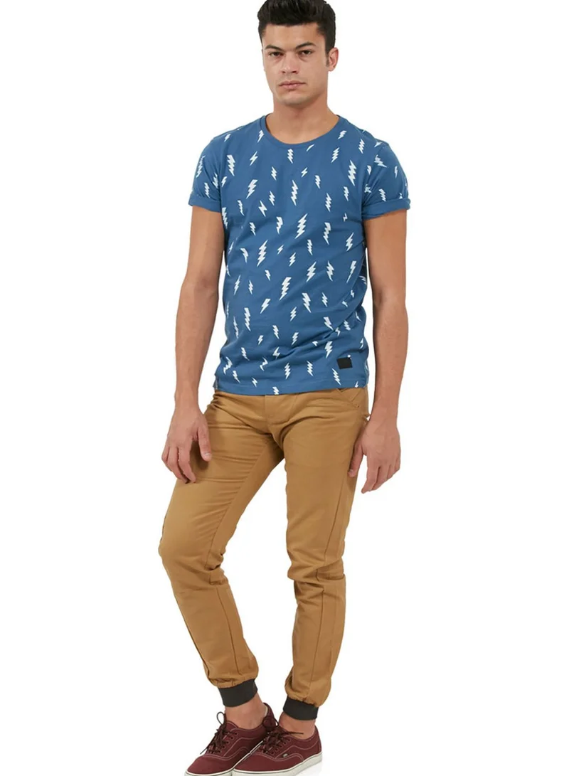 Flesh Imp Lightning Print T-Shirt