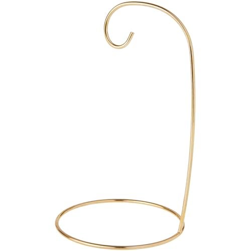 Bard's Gold-Toned Ornament Stand, 7" H x 4" W x 4" D - Image 1